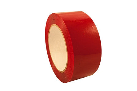 Red Polypropylene Film with Acrylic Adhesive
