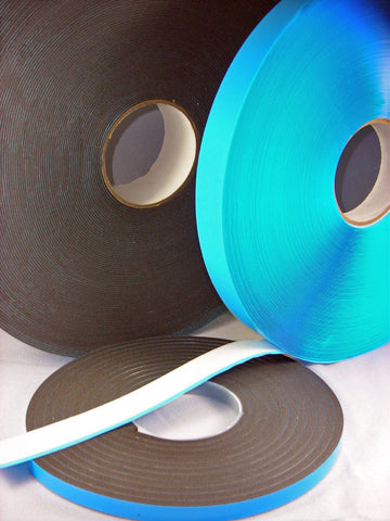Window Glazing Tape 1/16" Double Coated PE Foam with Acrylic Adhesive on Poly Liner