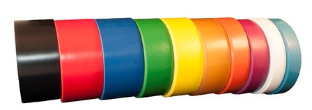 Solid SPVC Vinyl Colored Tape - 5.2 mil