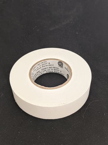 7 mil White Vinyl Premium Electrical Tape