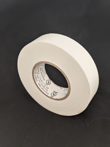 7 mil White Vinyl Premium Electrical Tape