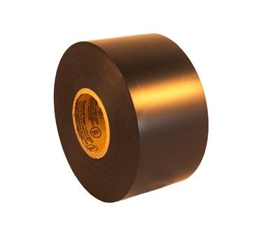 3M - Electrical Tape: 1″ Wide, 792″ Long, 7 mil Thick, Black